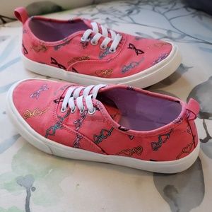 ⚡4-for-$20 Sale! Old Navy Pink Flats/Glasses Print